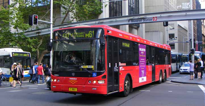 Hillsbus Scania K280UB Volgren CR228L 9861 Metrobus